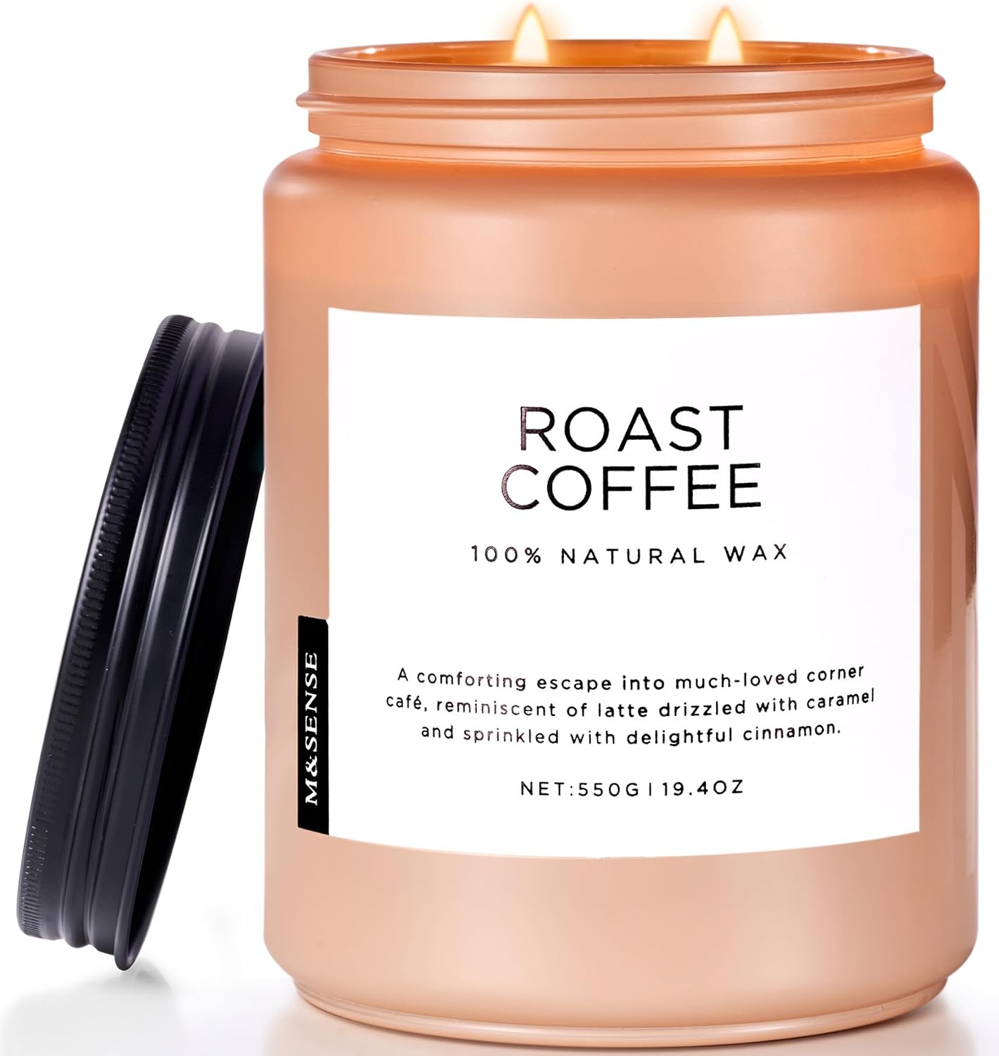 Coffee Scented Organic Soy Candle