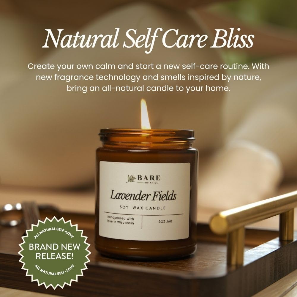 Warm Vanilla Oak Soy Candle